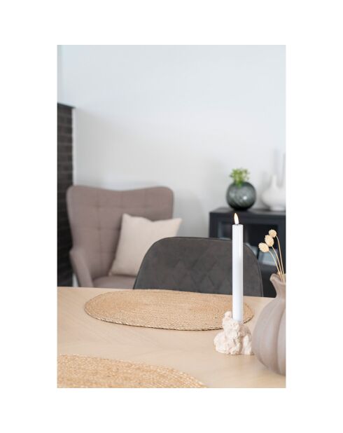 Set de table en jute tressé Bombay naturel - 45x35 cm