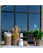 Lampe LED Bristol blanc - 17x17x21 cm