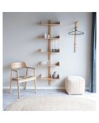 Tappeto in juta intrecciata Bombay naturale - 200x140x1 cm