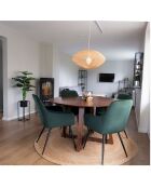 Tapis en jute tressé Bombay naturel - D.180 cm