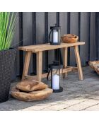 2 schwarze Bondi-Laternen aus Stahl und Glas