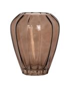 Vaso in vetro marrone - 22x22x29 cm