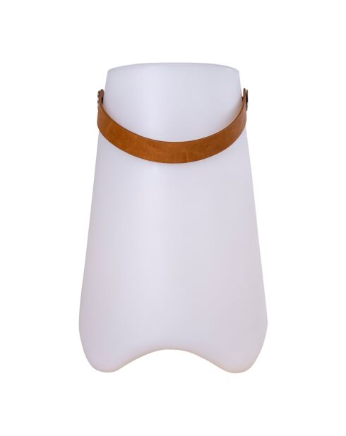 Bristol witte LED-wijnkoeler - 25x25x37,5 cm