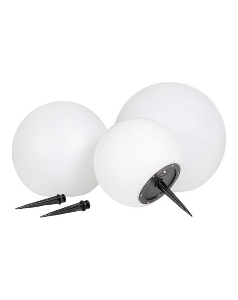 3 weiße Lifton LED-Lampen