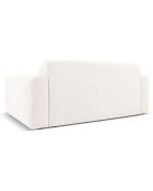 Canapé Bouclé Lola 2 Places blanc - 170x95x72 cm