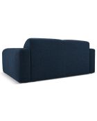 Canapé Bouclé Lola 2 Places bleu foncé - 170x95x72 cm