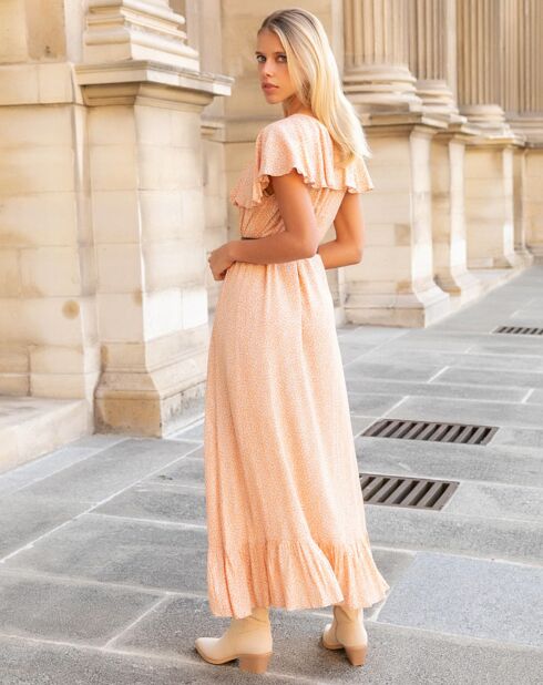 Robe Justine orange