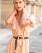 Robe Justine orange
