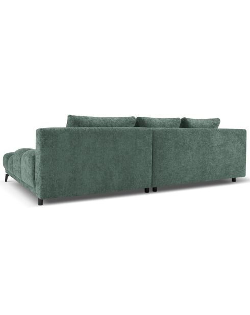Canapé d'angle Droit Convertible avec Coffre Cirrus 5 Places azur - 290x182x90 cm