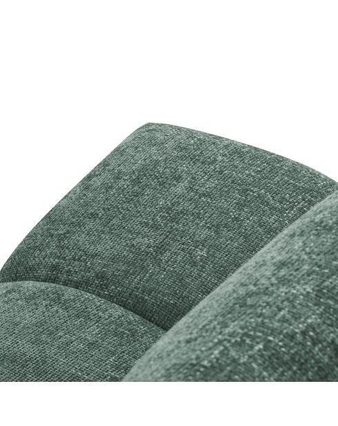 Canapé d'angle Droit Convertible avec Coffre Cirrus 5 Places azur - 290x182x90 cm