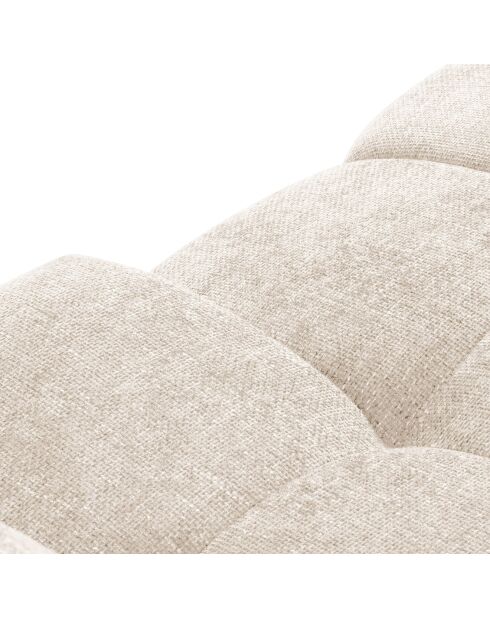 Canapé d'angle Droit Convertible avec Coffre Cirrus 5 Places beige clair  - 290x182x90 cm
