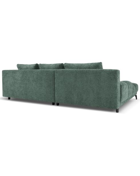 Canapé d'angle Gauche Convertible avec Coffre Cirrus 5 Places azur - 290x182x90 cm