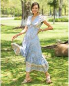 Robe Ines bleue