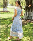 Robe Ines bleue