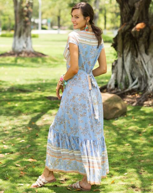 Robe Ines bleue