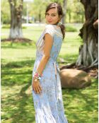 Robe Ines bleue