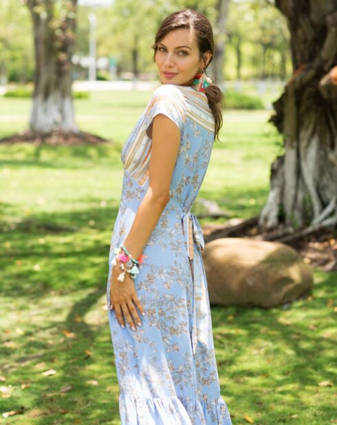 Robe Ines bleue