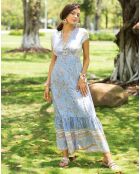 Robe Ines bleue