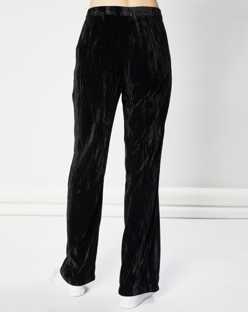 Pantalon en Velours Lior noir