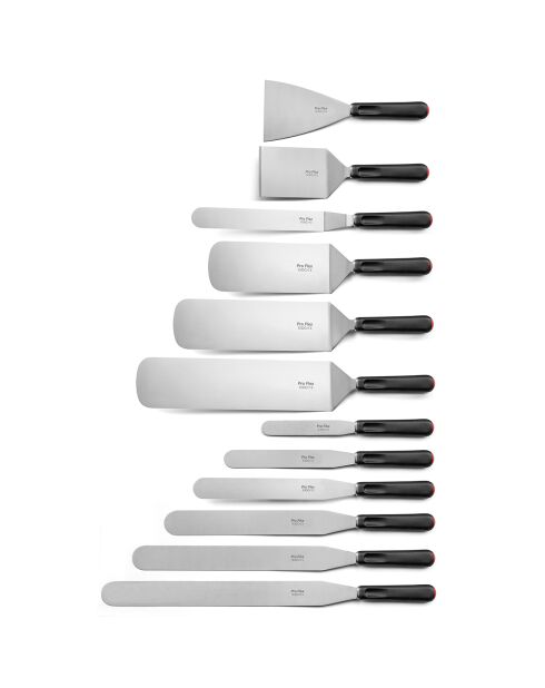 Spatule Pro Flex noir/gris - 20 cm
