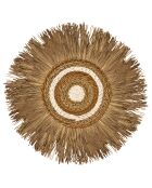 Décoration en fibres végétales naturelles kala naturel - D.55 cm