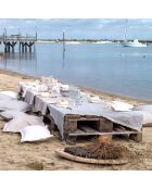 Nappe en Coton & Lin Slow Life métal