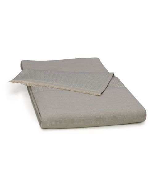 Nomade en Coton & Lin Slow Life métal - 110x180 cm