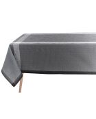 Nappe 100% Lin Ottomane ardoise