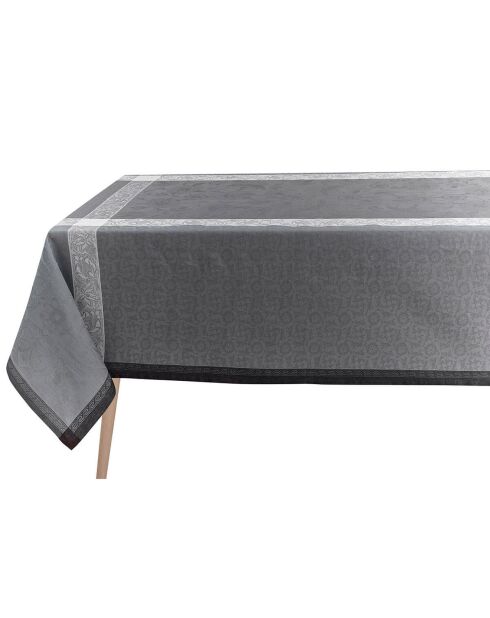 Nappe 100% Lin Ottomane ardoise