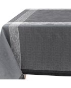 Nappe 100% Lin Ottomane ardoise