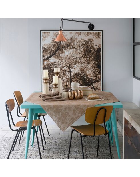 Nappe 100% Lin Casual noisette