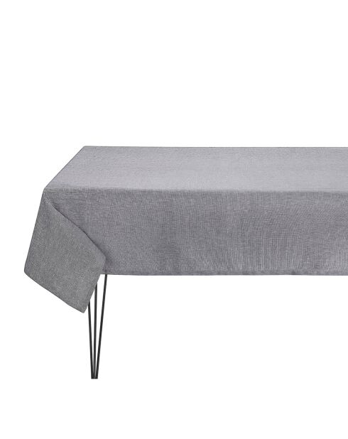Nappe 100% Lin Casual Natte ardoise