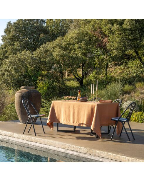 Nappe 100% Lin Portofino terra