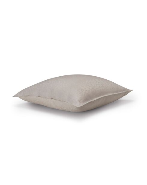 Housse de coussin 100% Lin Portofino Fiori sable