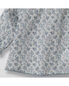 Chemise en Coton Liberty bleue