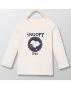 T-Shirt en Coton biologique Snoopy blanc