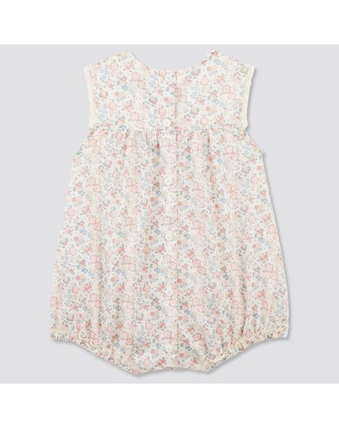 Combinaison en Coton Liberty rose