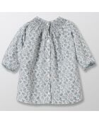 Robe en Coton Liberty bleu clair