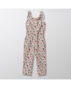 Combinaison en Coton à Froufrou rose