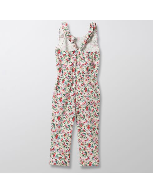 Combinaison en Coton à Froufrou rose