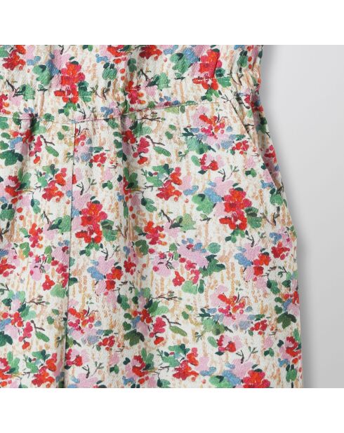 Combinaison en Coton à Froufrou rose