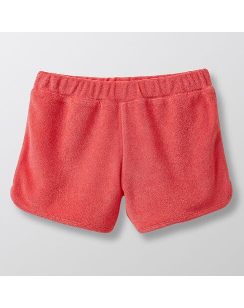 Pyjama Snoopy T-shirt & Short blanc/orange