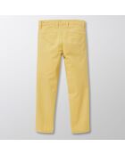 Pantalon Chino en Coton light jaune