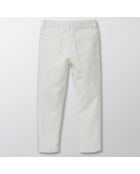 Pantalon Ballon en Coton blanc cassé