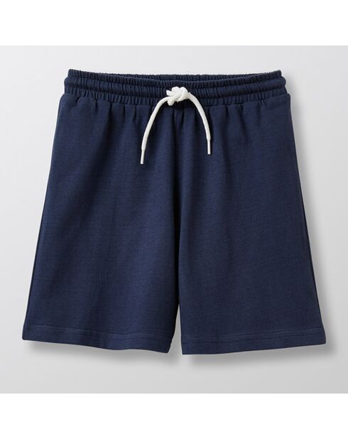 Pyjama T-shirt & Short jaune/bleu foncé