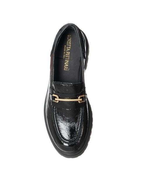 Mocassins en Cuir Naplak noirs