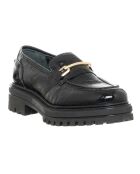 Mocassins en Cuir Naplak noirs