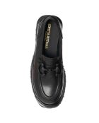 Mocassins en Cuir Coda noirs - Talon 5 cm