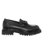 Mocassins en Cuir Coda noirs - Talon 5 cm