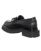 Mocassins en Cuir Coda noirs - Talon 5 cm